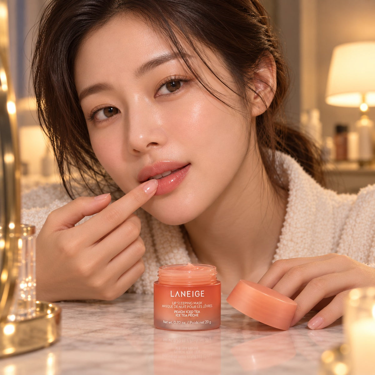 LANEIGE Lip Sleeping Mask EX Peach Iced Tea 20g