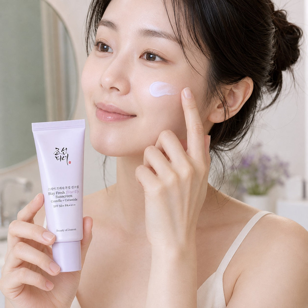 Beauty of Joseon Stay Fresh Tone Up Sunscreen Centella + Ceramide Purple 50ml