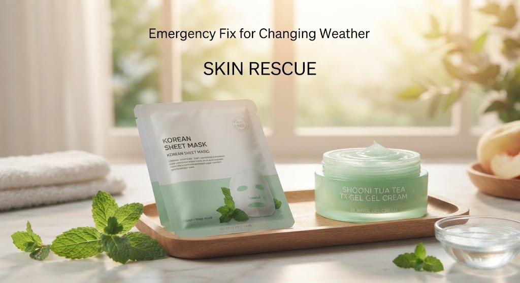 "Emergency Fix for Changing Weather: Soothing K-Beauty Essentials for Sensitive Skin"