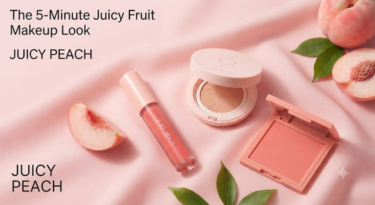 "The 5-Minute Juicy Fruit Makeup Look: Fresh & Natural K-Beauty Style"