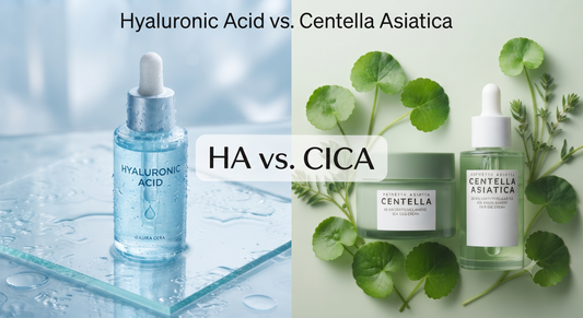 "Hyaluronic Acid vs. Centella Asiatica (Cica): Which K-Beauty Hero Ingredient Is Right For You?"