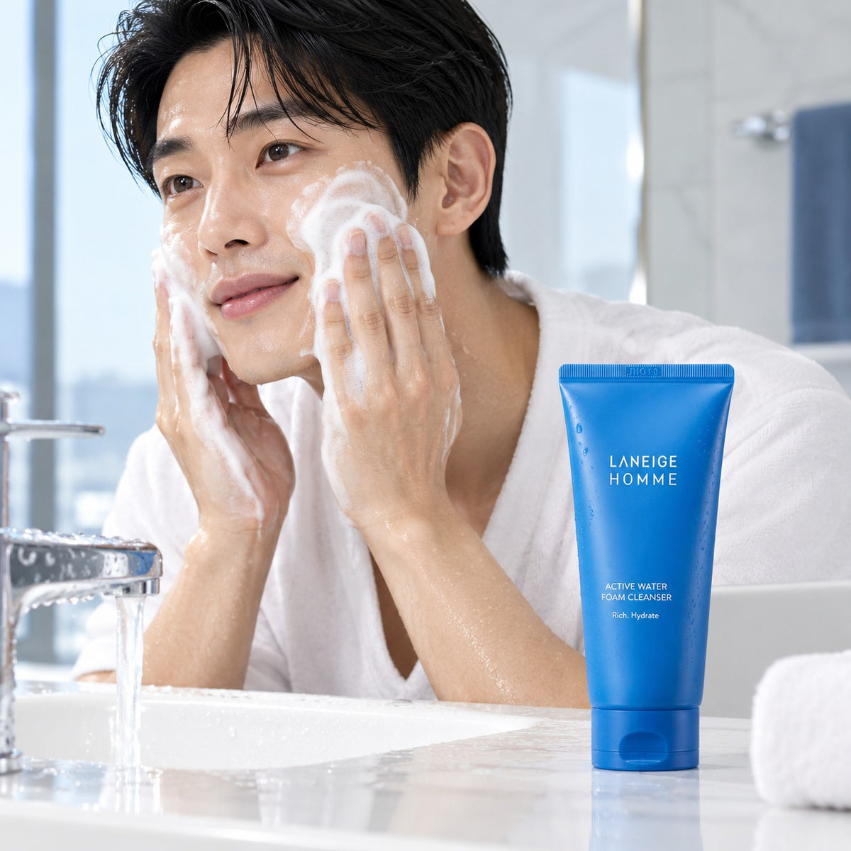LANEIGE HOMME Active Water Foam Cleanser 150ml