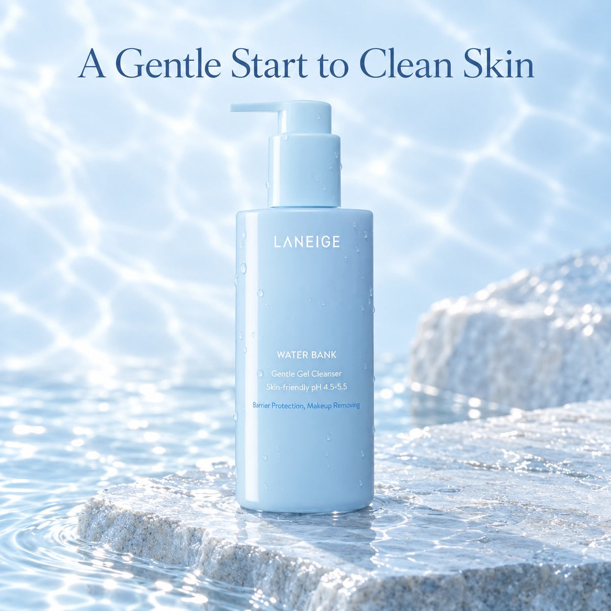 LANEIGE Water Bank Gentle Gel Cleanser 250ml