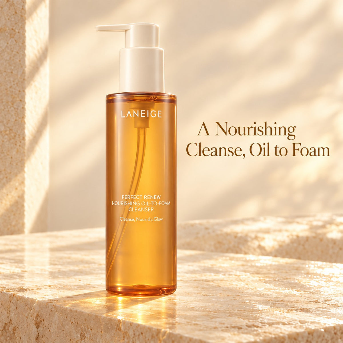 LANEIGE Perfect Renew Nourishing Oil To Foam Cleanser 200ml