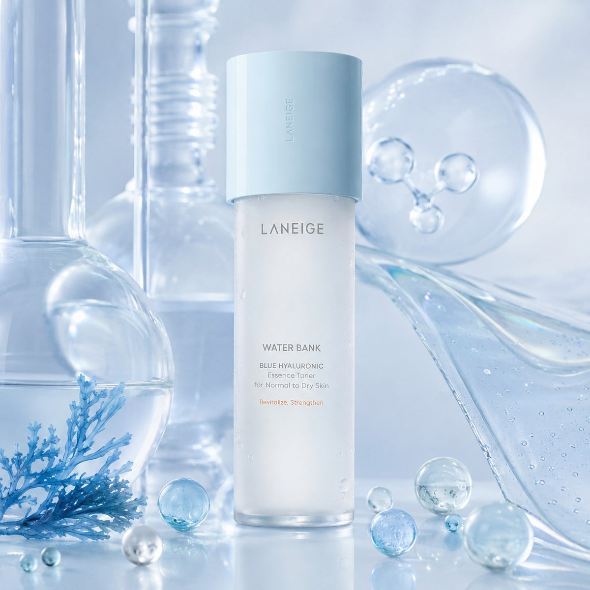 LANEIGE Water Bank Blue Hyaluronic Essence Toner Normal to Dry Skin 160ml